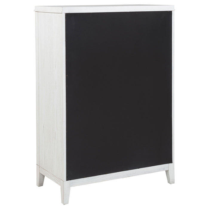 Marielle 5-drawer Bedroom Chest Distressed White