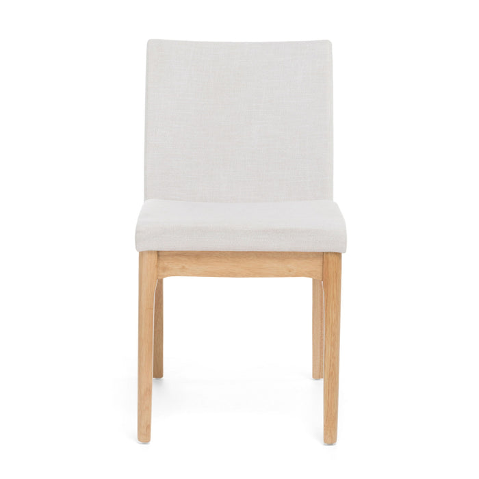 Contemporary Dining Chair SetWith Upholstered Fabric