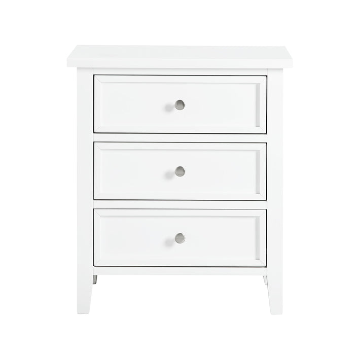 Luca - 3 Drawer Nightstand
