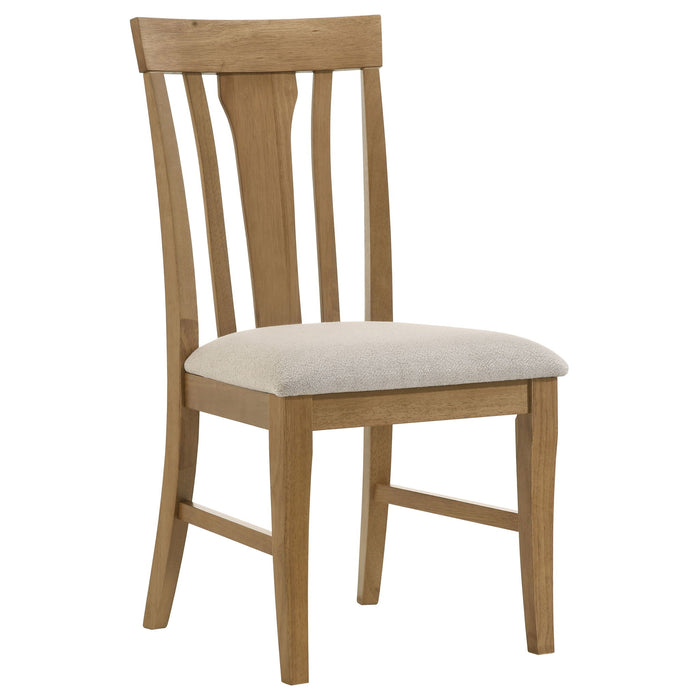 Auburn - 5 Piece Dining Set - Natural / Light Brown