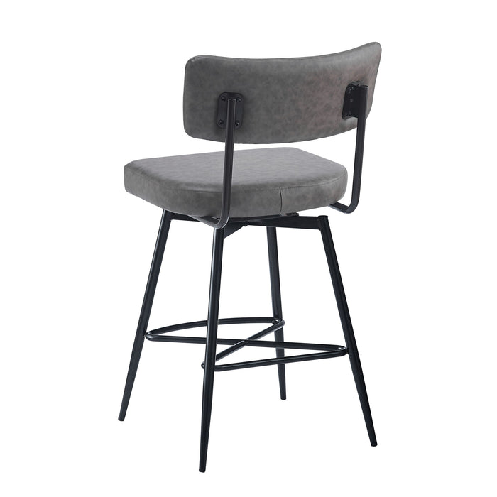 Retro Swivel Counter Stools (Set of 2)