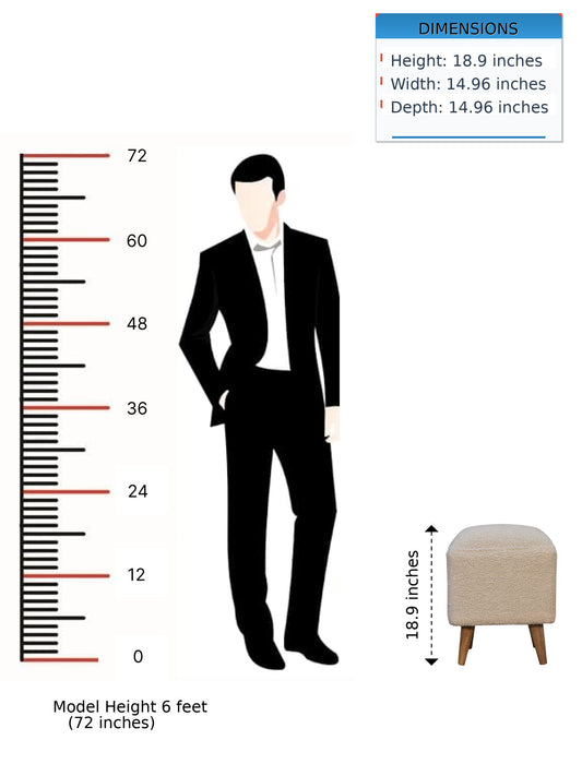 Squoval - Bench - Cream / Brown