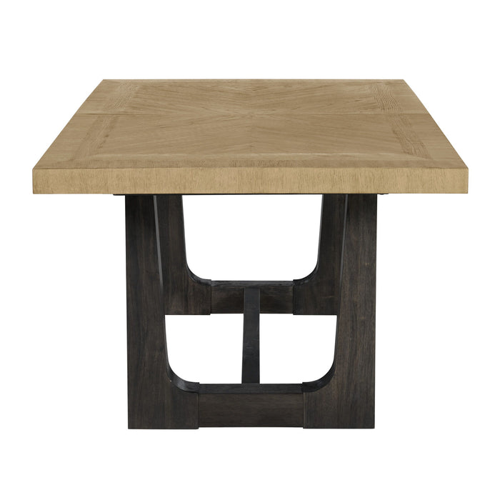 Table With Trestle Base