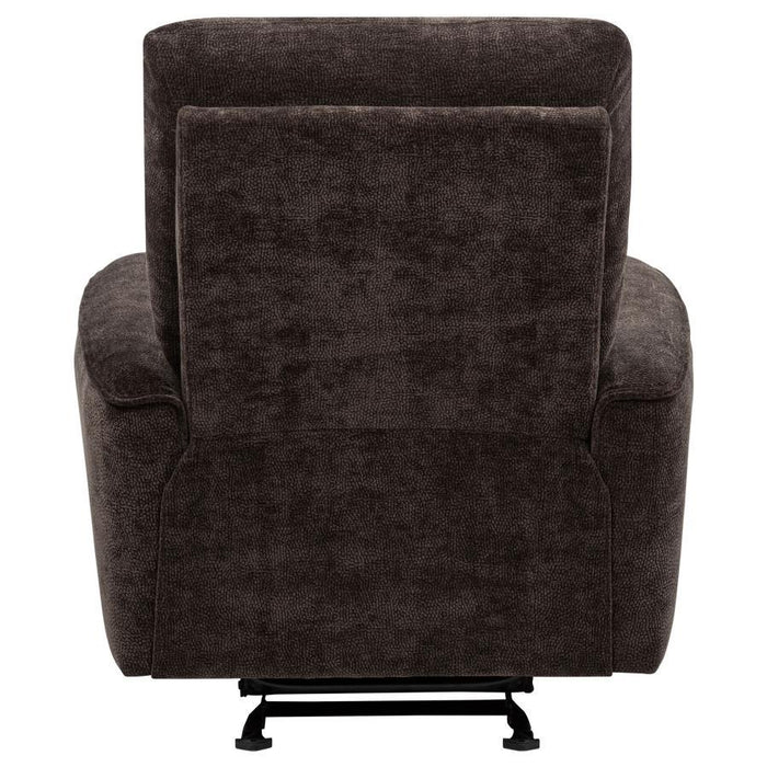 Navarro - Chenille Upholstered Glider Recliner