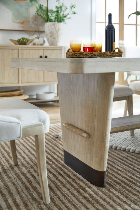 Sunset Cove - Trestle Dining Table - Sanibel Brown