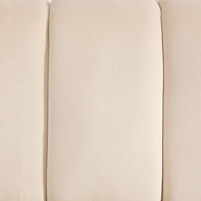 Upholstered Armless Chair For Living Room