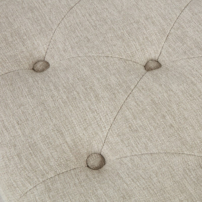 Accent Bench With Arm - Natural