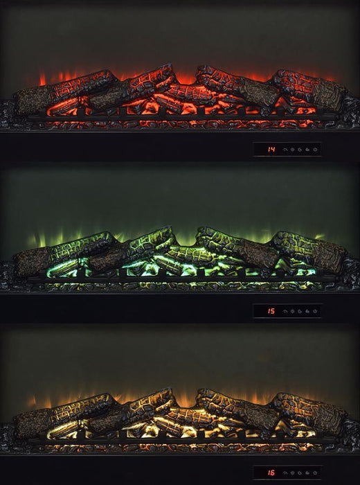 Fuller - 60" 2-Door TV Stand Fireplace Media Console - Mango