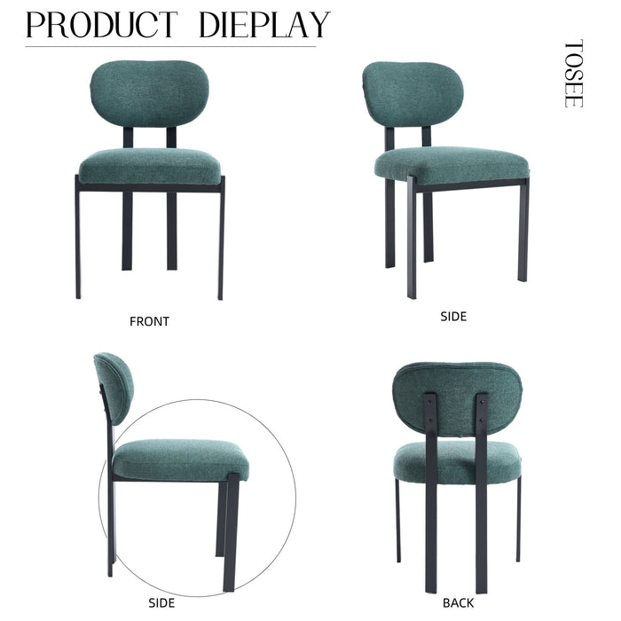 Dining Armless Chairs (Set of 2)