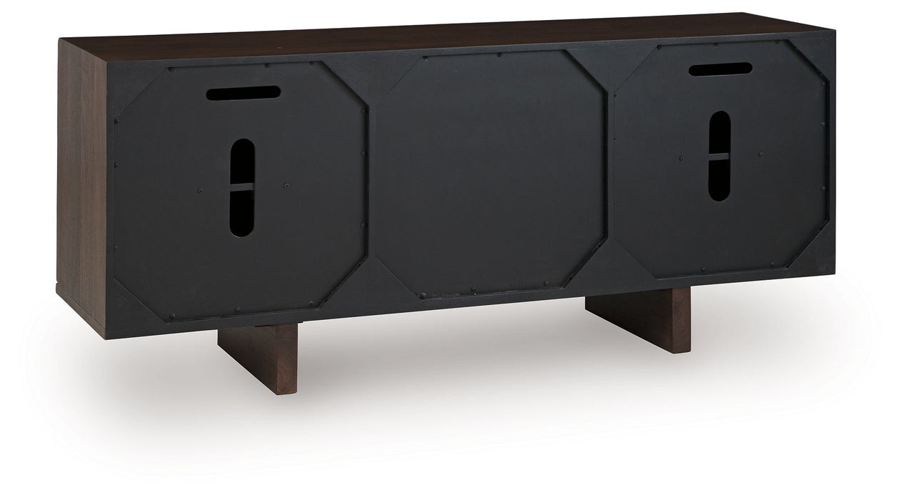 Kydler - Accent Cabinet - Medium Brown
