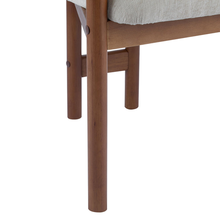 Upholstered Arm Dining Chairs (Set of 2)