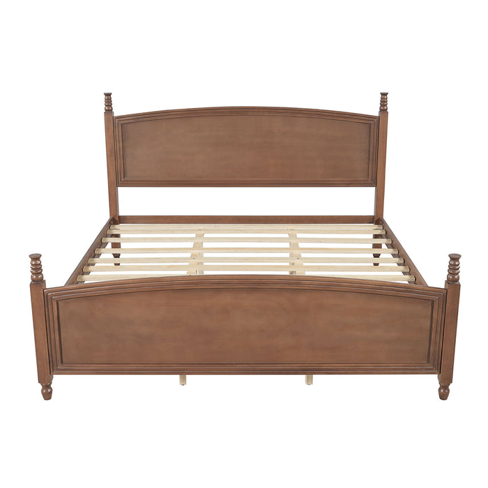 Bed Frame With Headboard & Footboard