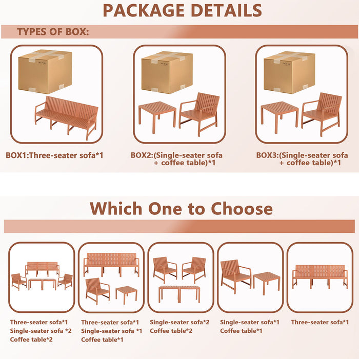 Furniture Set, Waterproof And Durable