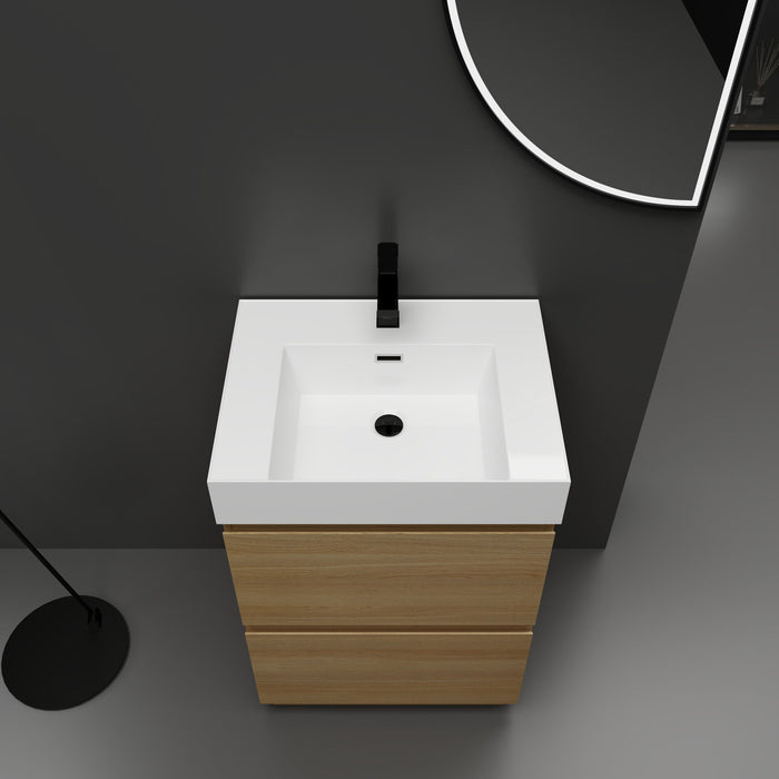 Modern Freestanding Bathroom Vanities With Single Sink Combo