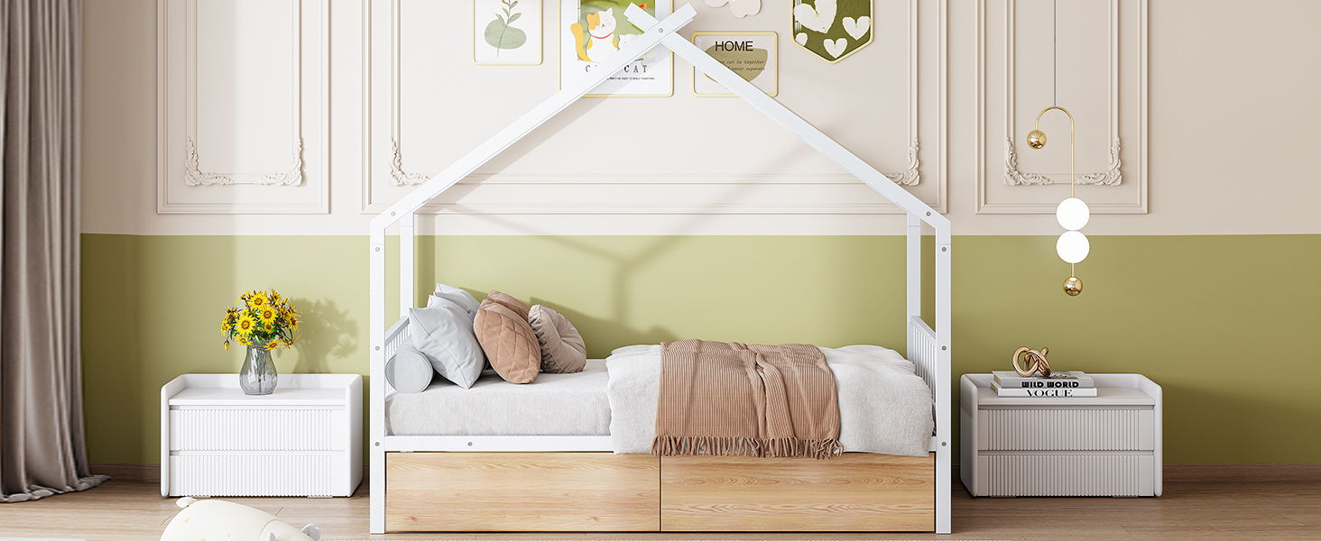 Adorable House Design Bed