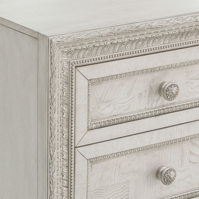 Camila - 2 Drawer Nightstand - Creamy White