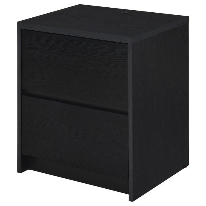 Westpark - 2-Drawer Nightstand LED Lights And USB