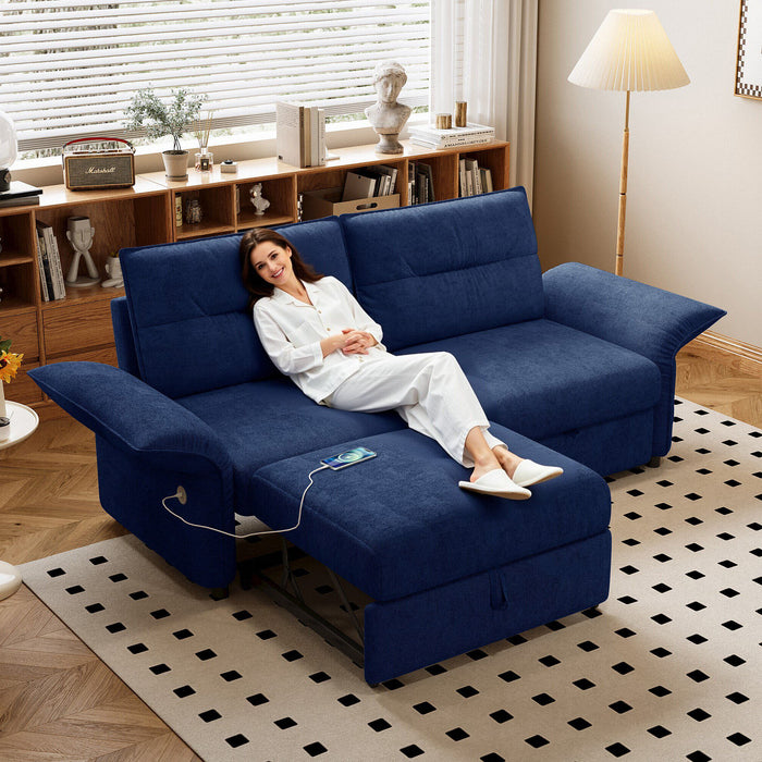 Sofa Bed With Convertible Design, Living Room Furniture