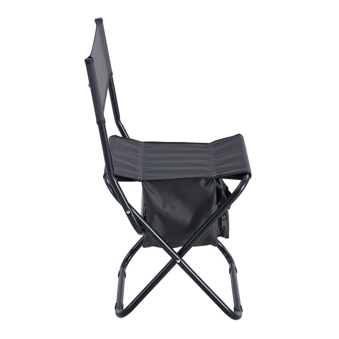 Folding Outdoor Chairs With Storage Bag, Portable Chair For Indoor, Outdoor Camping, Picnics And Fishing