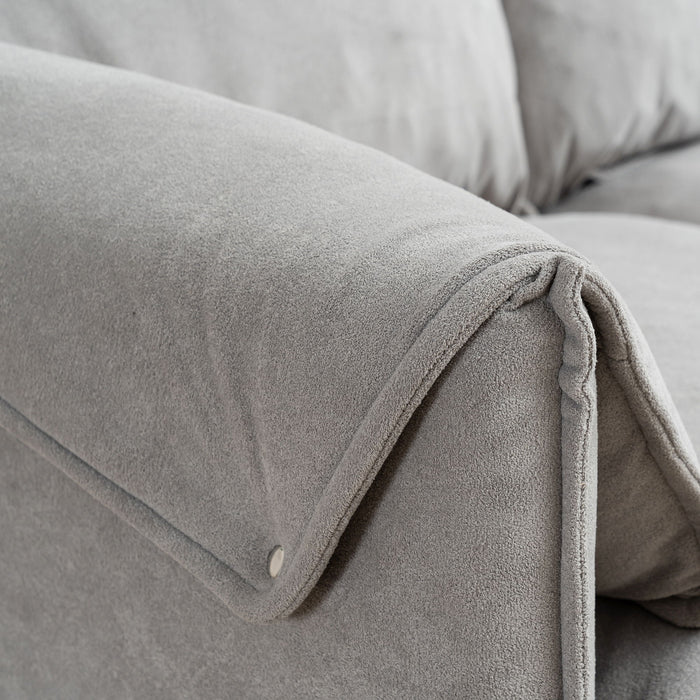 Convertible Combination Sofa With Footstools With Storage