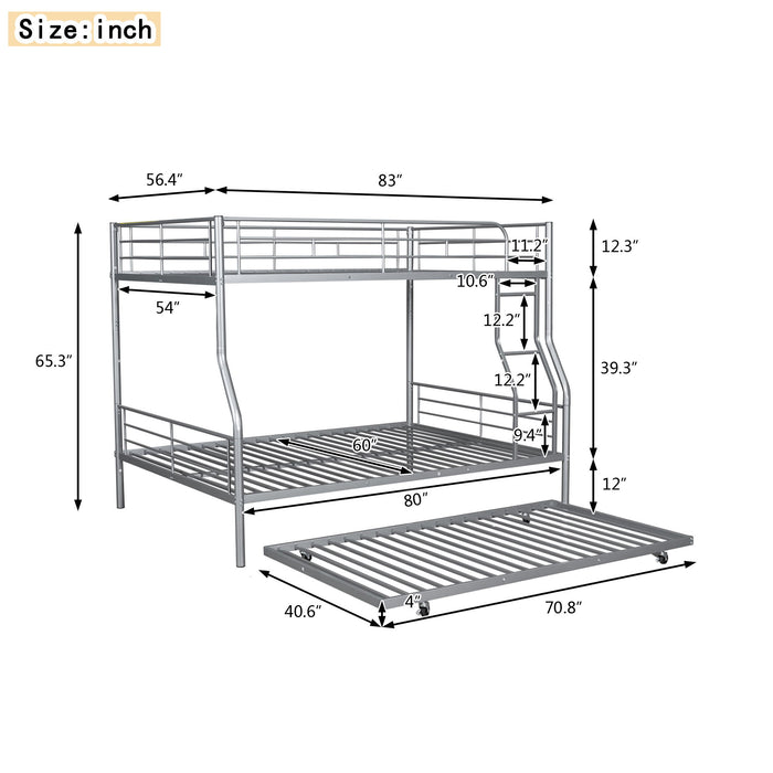 Steel Construction Bunk Bed