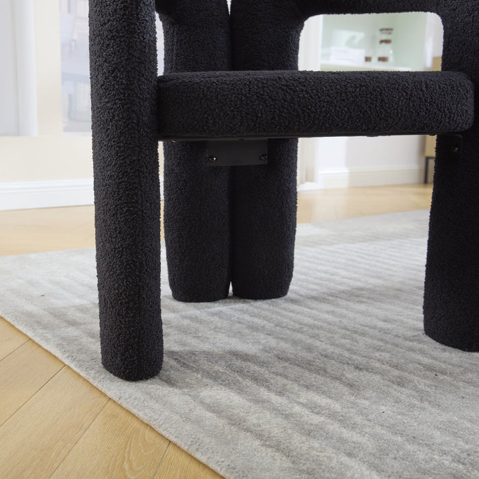 Coolmore Contemporary Designed Accent / Dining Chair With Armrests