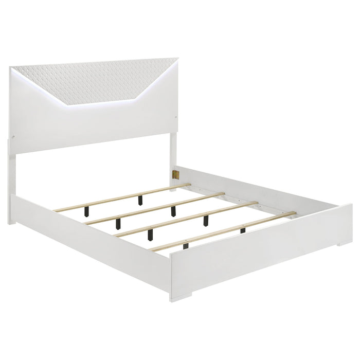 Pierce - Panel Bed LED Headboard