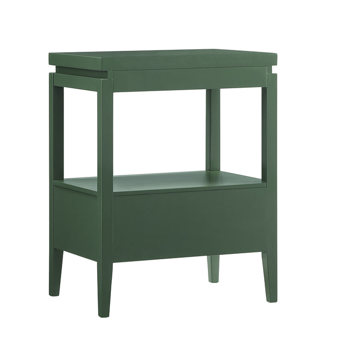Olana -1 Drawer Nightstand With Floating Top Design