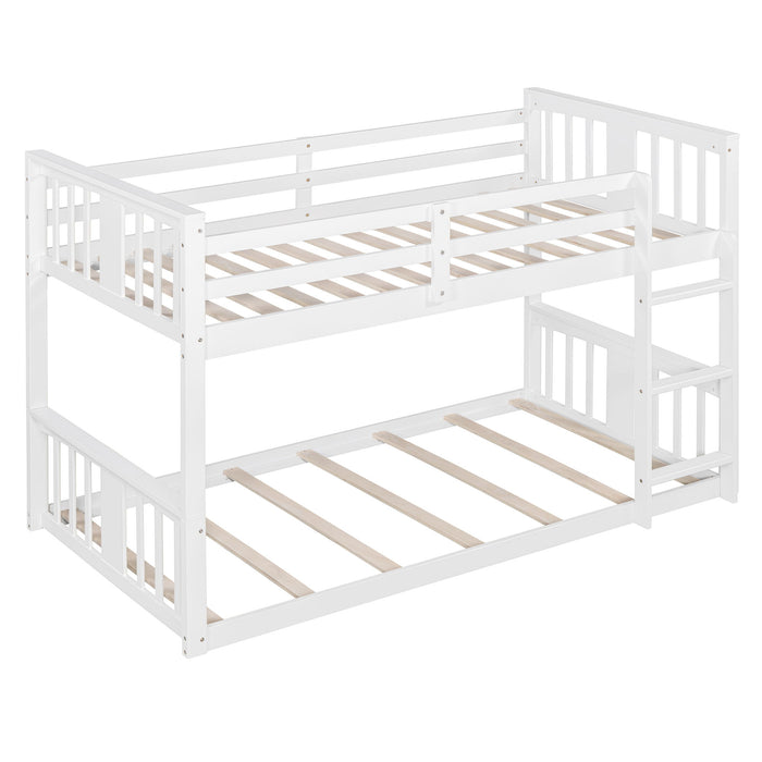 Solid Construction Bunk Bed & Ladder