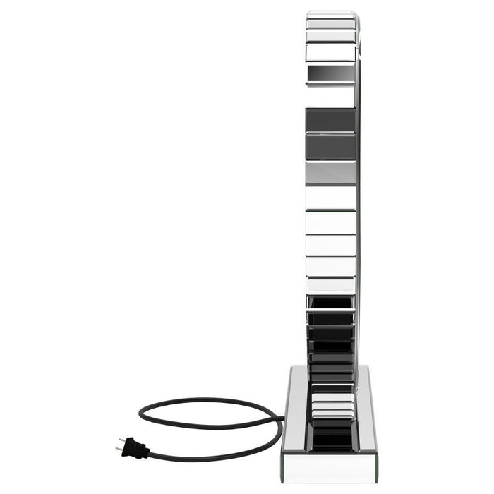 Euston - Heart Shaped Vanity Mirror - Silver