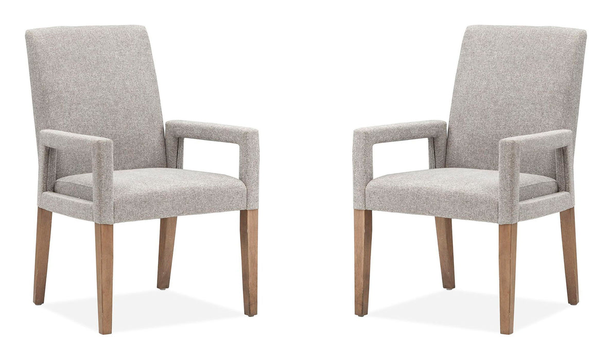 Lindon - Dining Arm Chair With Upholstered Seat & Back (Set of 2)