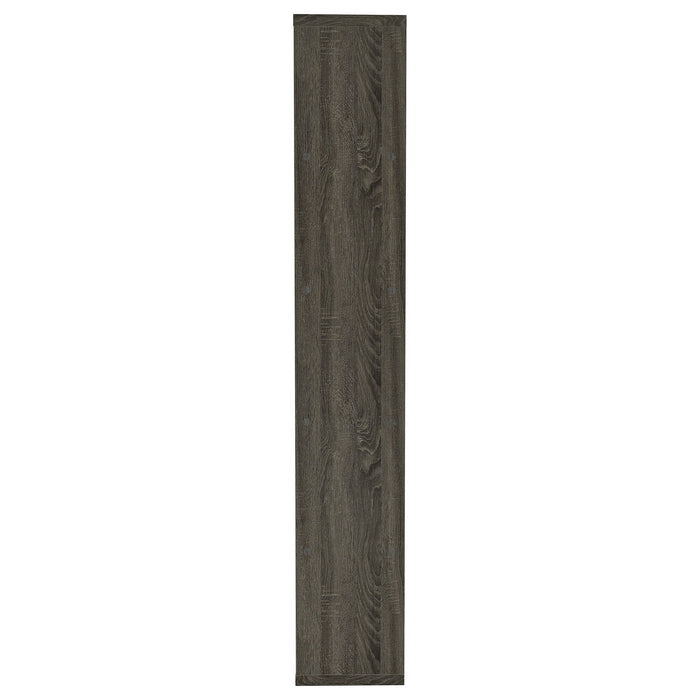 5 Shelf Bookcase - Gray