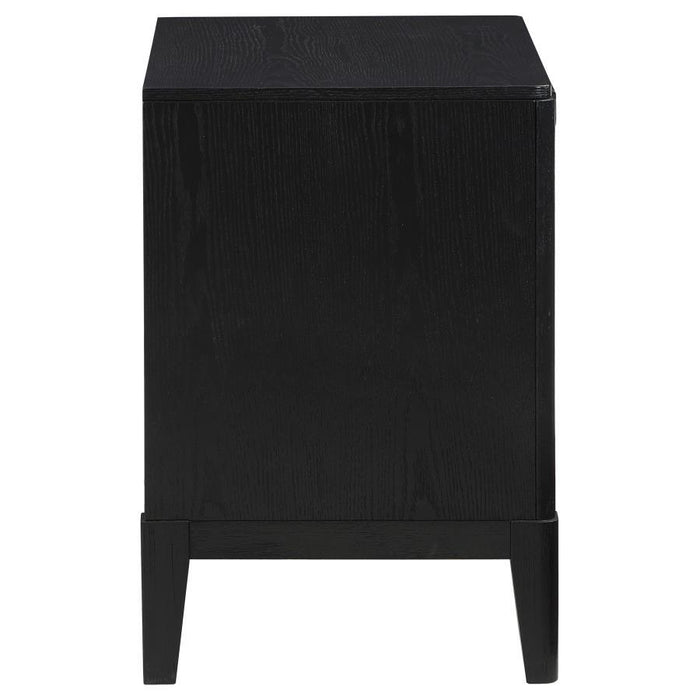 Brookmead - 2-Drawer Nightstand - Black
