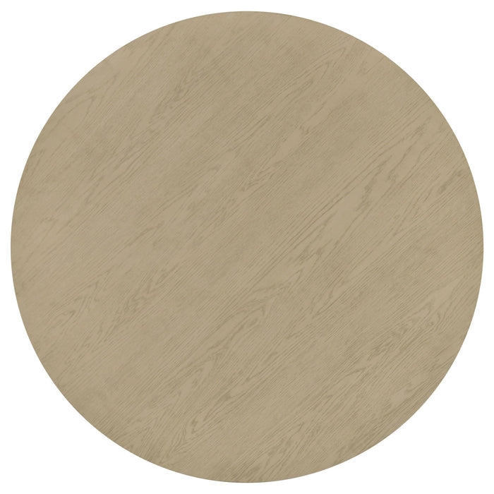 Strouse 5-piece Dining Set Grey and Natural Oak