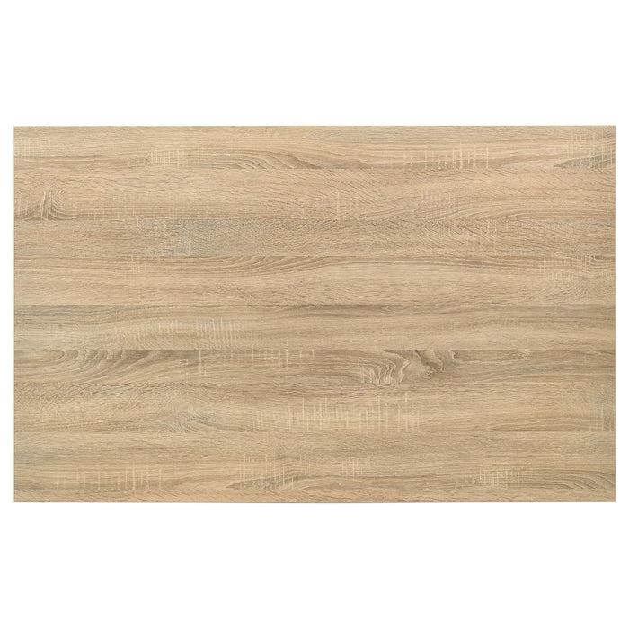 Garza 5-piece Rectangular Dining Table Greige Oak