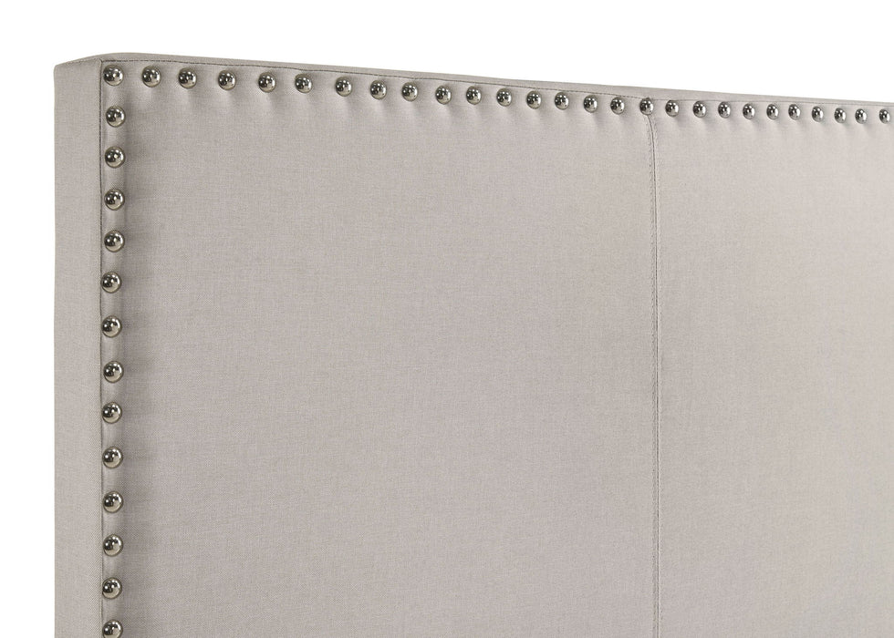 Boyd Upholstered Queen Panel Bed Ivory