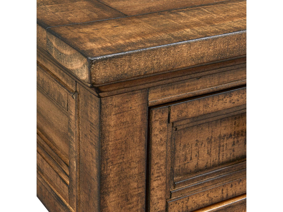 Bay Creek - Rectangular Sofa Table - Toasted Nutmeg