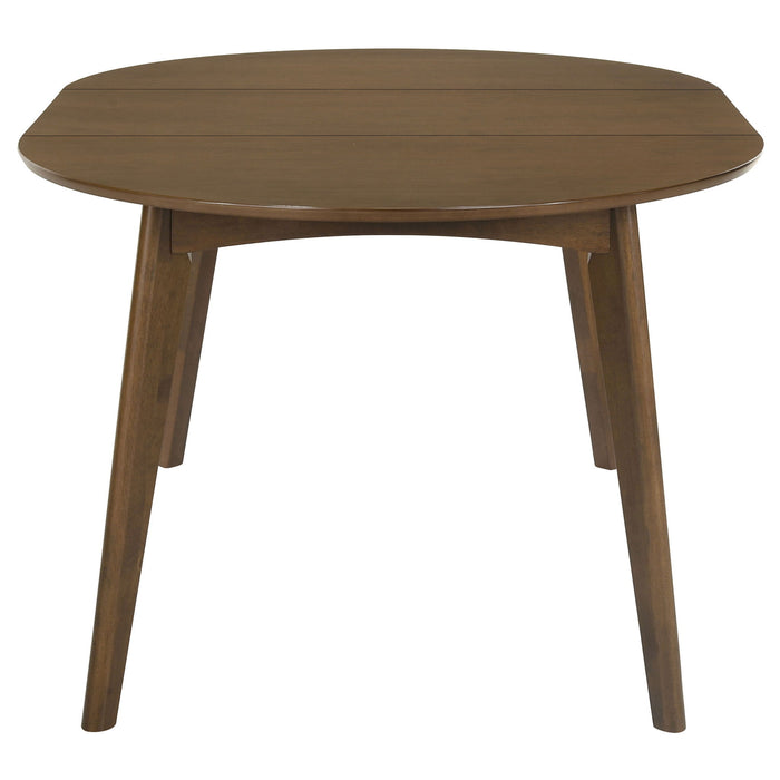 Linnea - 5 Piece Dining Set With Chairs - Dark Walnut