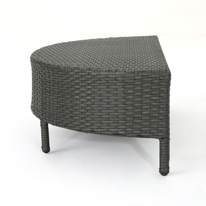 Pt Limon - Outdoor Coffee Table Half Round Design