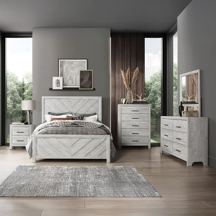 6 Drawer Dresser - Natural / Rustic