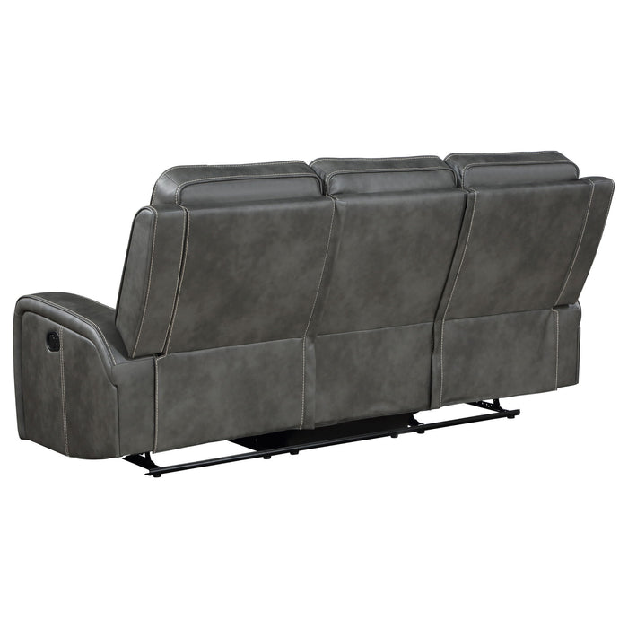 Mckinley - 3 Piece Reclining Sofa Set - Gray