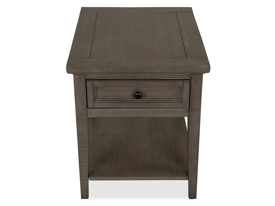 Paxton Place - Rectangular End Table - Dovetail Gray