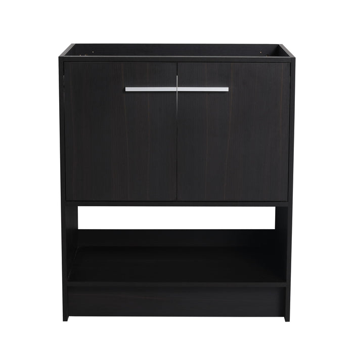 Modern Freestanding Bathroom Vanity With 2 Doors