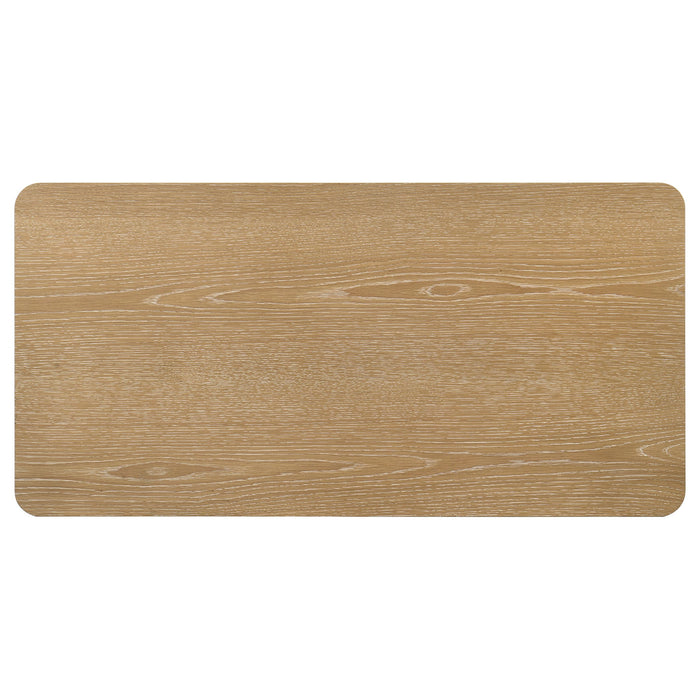 Castlewood Engineered Wood Cocktail Coffee Table Light Oak