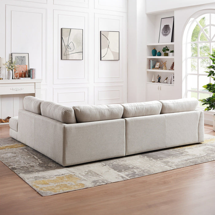 Glander - Comfortable Cozy Sectional Sofa