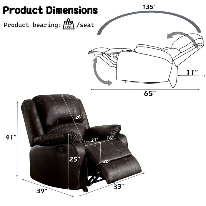 Zuriel - Motion Rocker Recliner