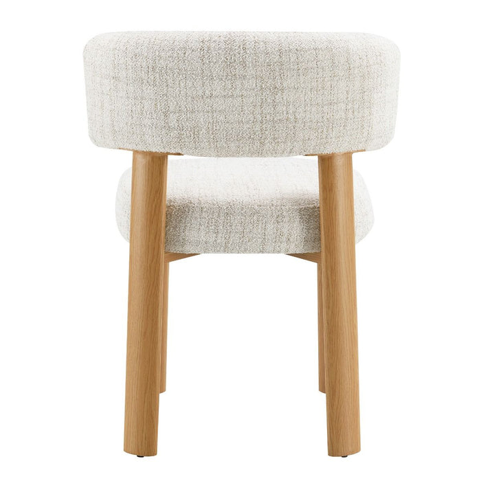 Ogin - Side Chair (Set of 2) - Beige & Gray