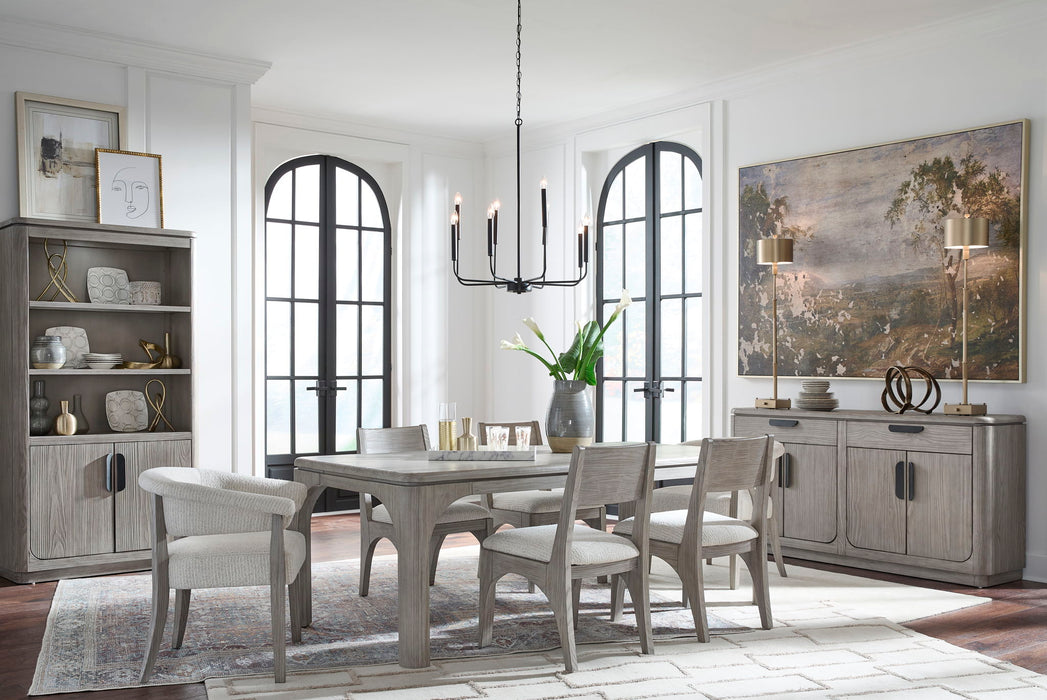 Braelyn - Extendable Rectangular Dining Table - Dorian Grey