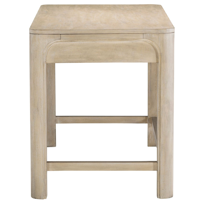 Flores - 2 Drawer Makeup Vanity Table - Mango Color
