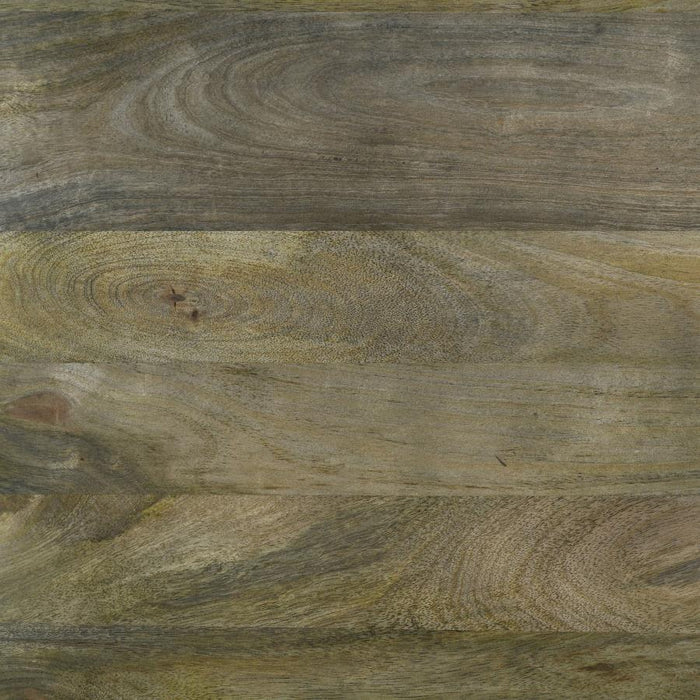 Andando - Square Solid Wood End Table - Mango Brown